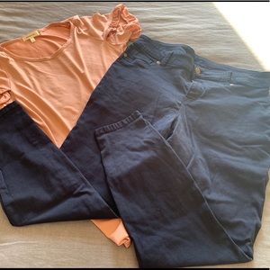 Maurices Navy Jeggings